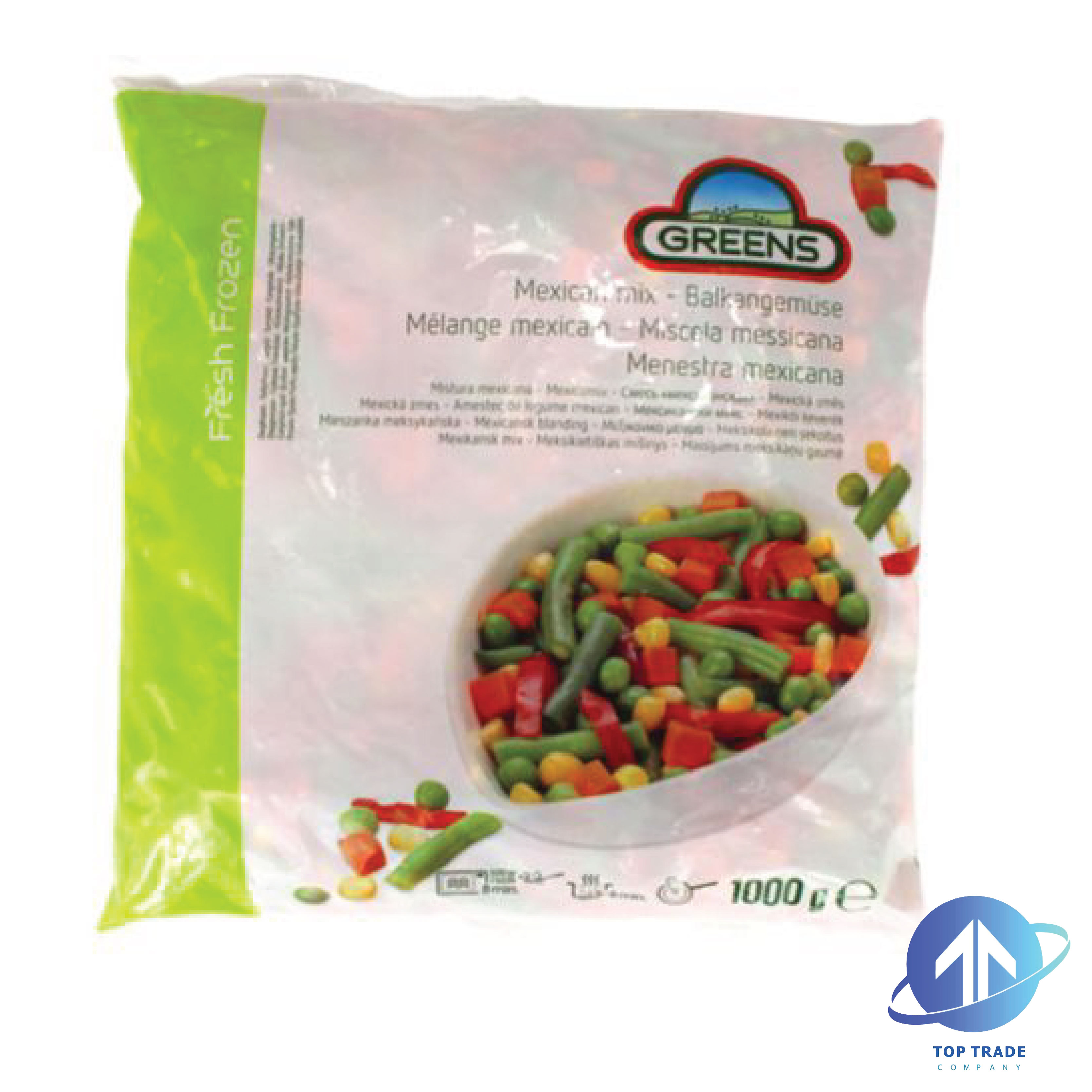 Greens Mexicain Mix 1000gr